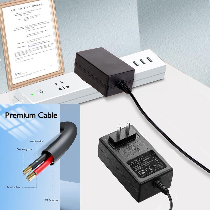 UpBright 12V AC/DC Adapter Compatible with Cisco Meraki MR44 MR45