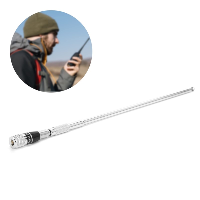 Telescopic Antenna, Upgraded Foldable High Gain Antenna for Garmin Alpha