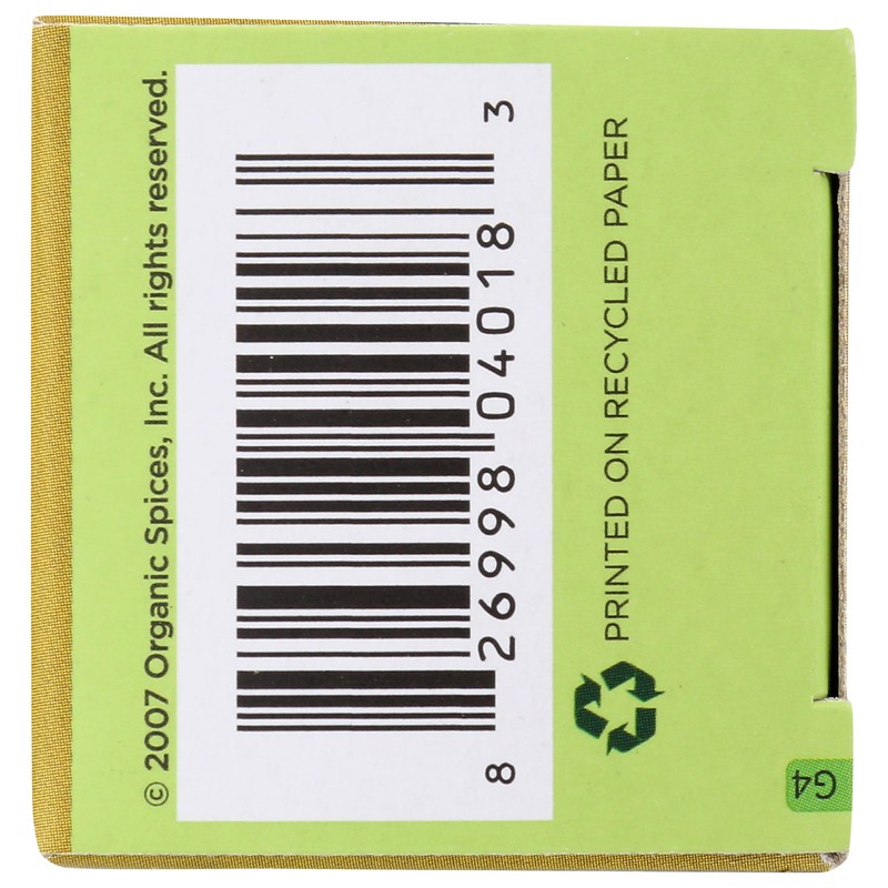 Spicely Organic Allspice Powder 0.45 Ounce ecoBox Certified Gluten-Free