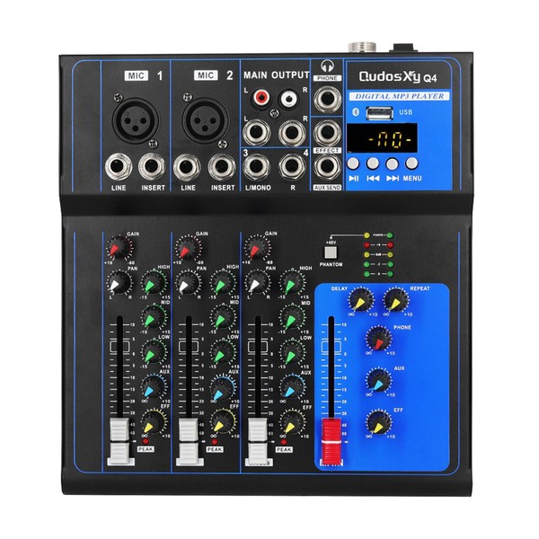 QudosXy Professional Audio Mixer Sound Board Console System Interface 4