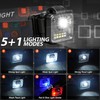 Headlamp Rechargeable 4Pack, 3000 Lumen Ultra-Light Bright Headlamp Flashlight, Clip-on