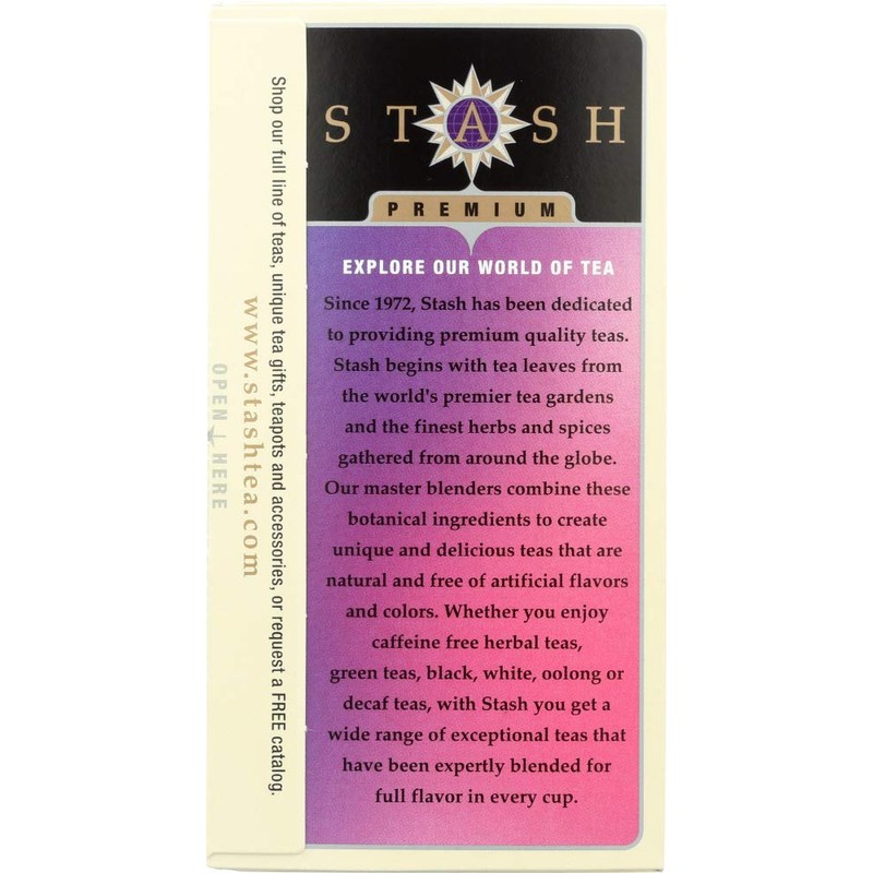 Stash Tea, Black Tea, Double Bergamot Earl Grey, 18 Tea