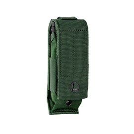 LEATHERMAN, Premium Molle Snap Sheath for Multitools, Made in the USA, Fits 4" and 4.5" Tools, Green, Large