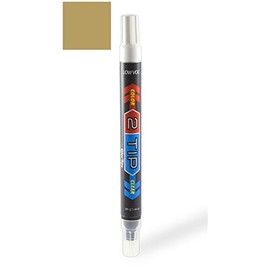 ColorRite 2Tip for Chrysler Pacifica Automotive Touch-up Paint - Light Sandstone Metallic Clearcoat FKG/PKG - Color-and-Clearcoat Package