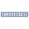 Kantu 2113017 Castilla Ceramic Tile Address Number 6, 2 in.