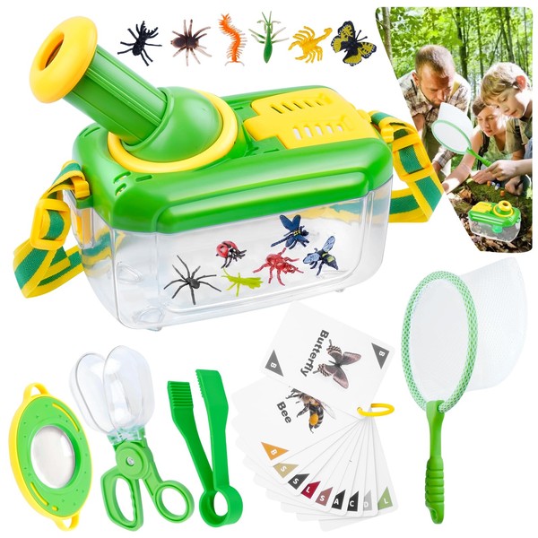 nuyikaso Bug Catcher for Kids 6 Pcs Bug Hunting Kits