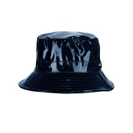 C.C Women's All Season Foldable Waterproof Rain Bucket Hat, Navy