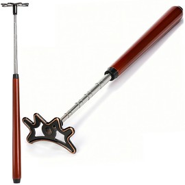Covzoe Telescopic Snooker Cue Stick Bridge with Removable Head Wood Handle