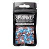 SPRINKLY - Matt Stars - Red, White & Blue -