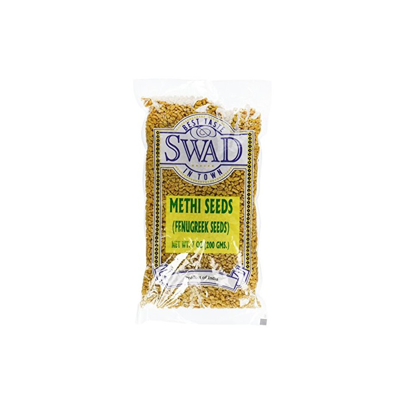 Swad Fenugreek (Methi) Seeds 7oz- Indian Grocery,spice