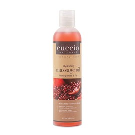 Cuccio Naturale Massage Oil - Renewing, Moisturizing Body Oil for Massage Treatment - Leaves Skin Soft and Glowing - Paraben Free with Natural Ingredi