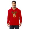 Women's Reindeer Sweatshirts Men Christmas Elk Costume Hoodies Long Sleeve