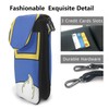 Donald Duck Smartphone Pouch, Women's, Genuine Leather, Shoulder Bag, Men's,