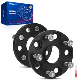 KAX 5x4.5 Wheel Spacers 15mm, Hub Centric Wheel Spacers with M12x1.5 Studs 60.1mm Hub Bore,2Pcs Spacers fit for RAV4, Camry, Highlander, Sienna, RX350, ES350, Venza, Avalon, ES330