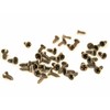 Fuxxer® - 100 x antique wood screws, brass bronze antique
