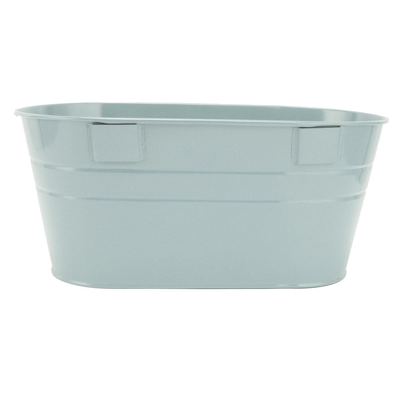 Hanging Flower Planter Iron Bucket Flower Pot Holder with Detachable