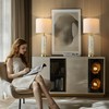 Oneach 27.75” Table Lamps Set of 2, Gold Modern Bedside