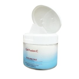 Cellfusion C Post Alpha Cooling Pads 70 sheets, 2 packs, soothing moisturizing toner pads / 셀퓨전씨 포스트 알파 쿨링 패드 70매 2통 진정 보습 토너패드