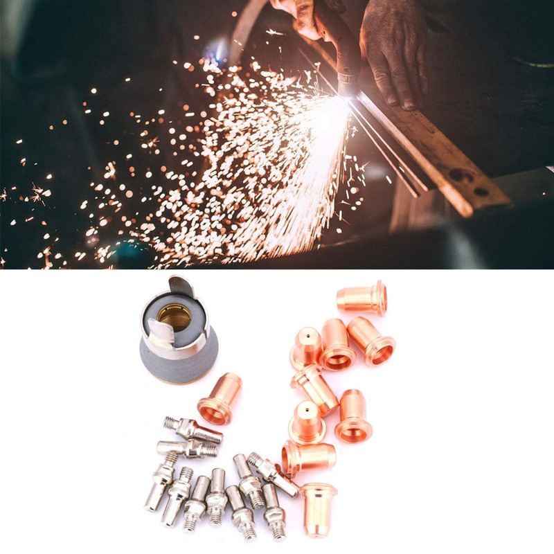 Plasma Cutting Tip, Plasma Cutting Torch Parts, 22 PCS PT60