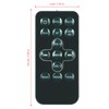 STV106 Replacement Remote fit for Sharp SoundBar System HT-SB110 HT-SB115
