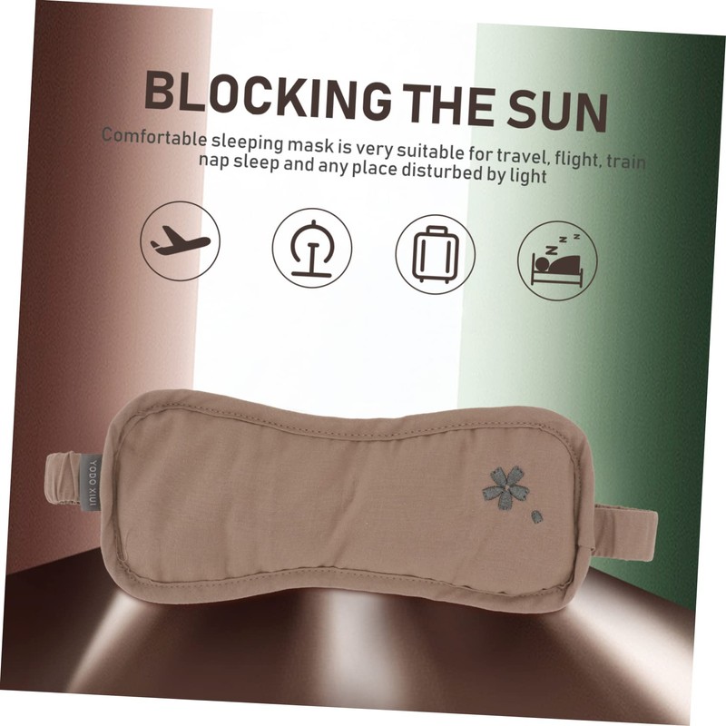 Outanaya Weighted Eye Mask Light Blocking Blindfold for Sleep Eye