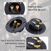 Pastlla 2Pcs 3" x 3" Speaker Box Terminal Cup DIY