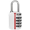 UP Security Gym Locker Lock, 4 Digit Combination Padlocks for