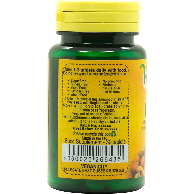 Veganicity Digest-Ase : Digestive Health Supplement : 60 Tablets, in