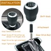 Temzzer 5 Speed Gear Shifter Lever knob Car Shift Stick