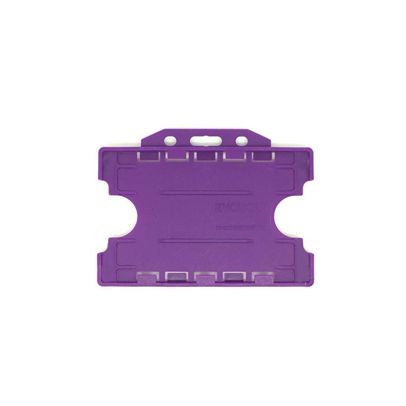 ALG ID Cards® Purple Double Sided/Dual Sided Rigid Purple ID