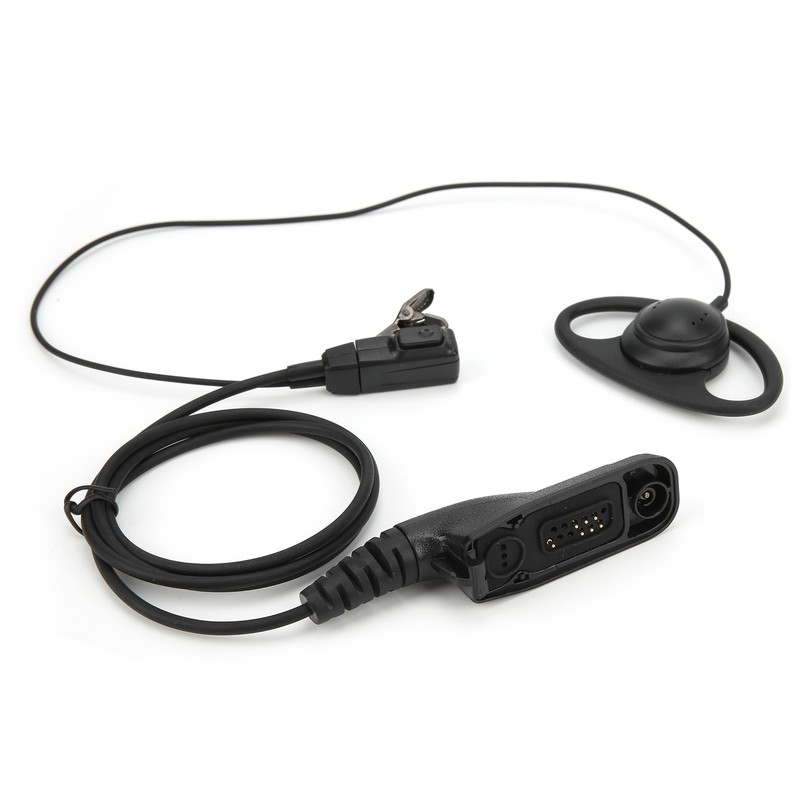 Walkie Talkie Earphone D Shape Comfortable Universal Earpiece Fit for