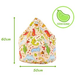 Cotton Dinosaur Bean Bag Child Size