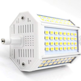 Rowrun 30W R7S J118 T3 LED Bulb Daylight White R7S Base 118mm 300W Equivalent Double Ended led Replacement for Halogen Workshop Lighting Bulb 6000K Non Dimmable (1)