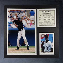 Legends Never Die "Bo Jackson White Sox Framed Photo Collage, 11 x 14-Inch