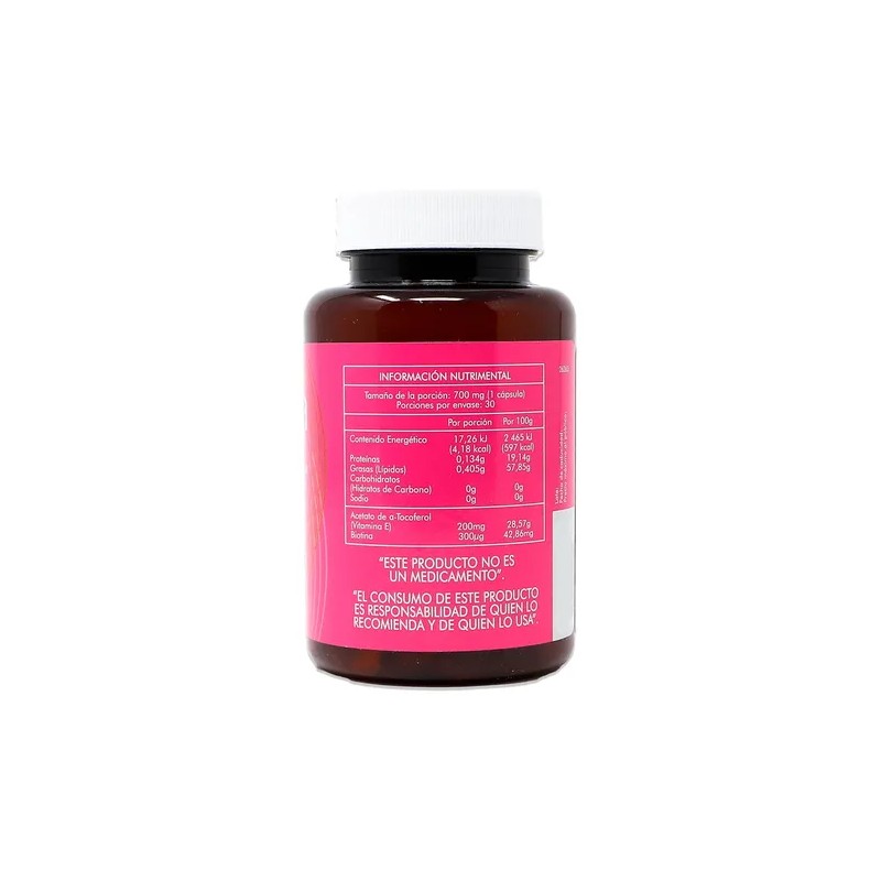 Biotina Con Vitamina E Y Germen De Trigo C/30 Caps