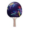 TigerTail Sports Neon Lights Colorful Design Ping Pong Paddle, Premium