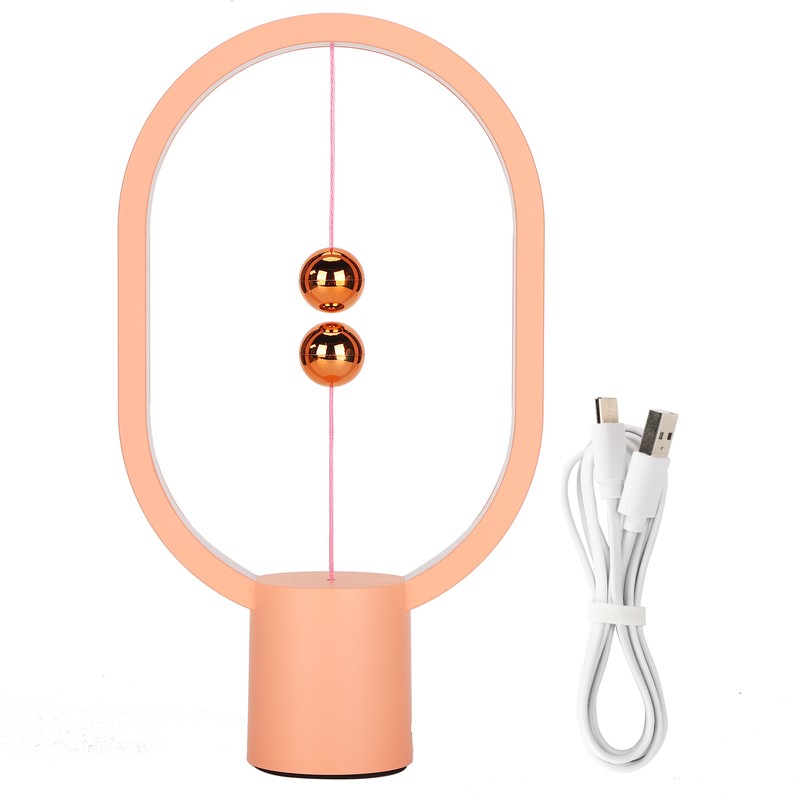 Balance Lamp LED Night Light Ellipse Magnetic MidAir Switch USB
