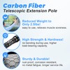 DOBEN Carbon Fiber Christmas Light Pole Hanger Tool Tree, 4.7