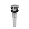 Keeney K820-76 Universal Push Button Bathroom Sink Drain Without Overflow