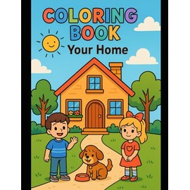 welcome to my home: A Cozy Coloring Book Full of Fun Home Activities for Kids