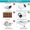 iPEGTOP Expandable Multifunctional Dish Drying Rack, Over The Sink, in