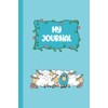  My Journal: Sheep (Blue) 6x9 - GRAPH JOURNAL -