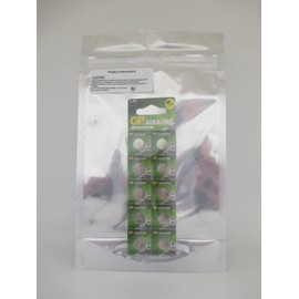 10 X Gp Ag13 A76 Gpa76 Lr44 357 Sr44Sw 1.5V Battery by GDP