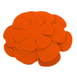 12Pcs Pot Pan Protector Felt Stacking Pads Cookware Dividers Set Kitchen Supplies (Orange)