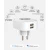 GHome Smart Intelligente WLAN-Steckdose mit USB, 16 A, Alexa Steckdose