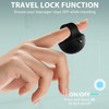 GetaYa Mini Finger Massage Ball, Waterproof Rechargeable Multifunctional Body Massage