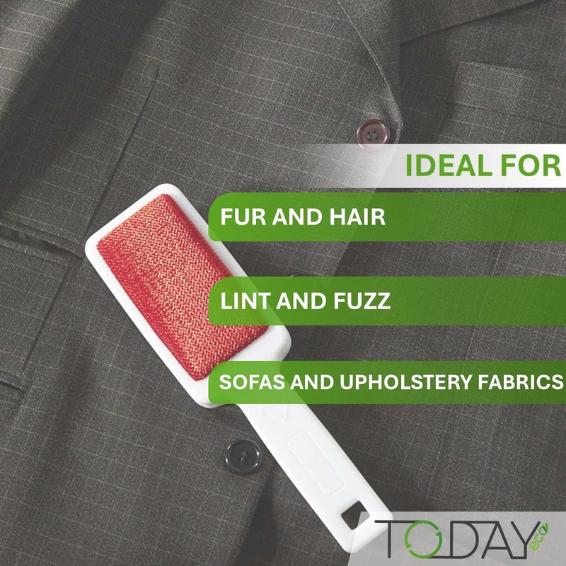 Today - Double Sided Velvet Clothes Brush - Removes Fur