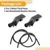 A ABSOPRO Windshield Washer Nozzle Kit for Honda Civic 2017-2021