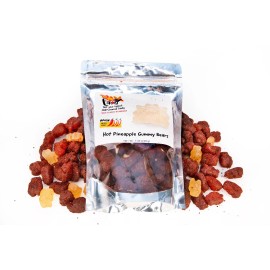 Espicy Spicy Chili Covered Pineapple Gummy Bear 7oz - Spicy Candy - Mexican Candy