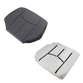 NLQR Front Driver Side Bottom Replacement Seat Cover Cloth Dark Gray and Bottom Foam Cushion Compatible with Chevy Silverado GMC Sierra 2003 2004 2005 2006 2007